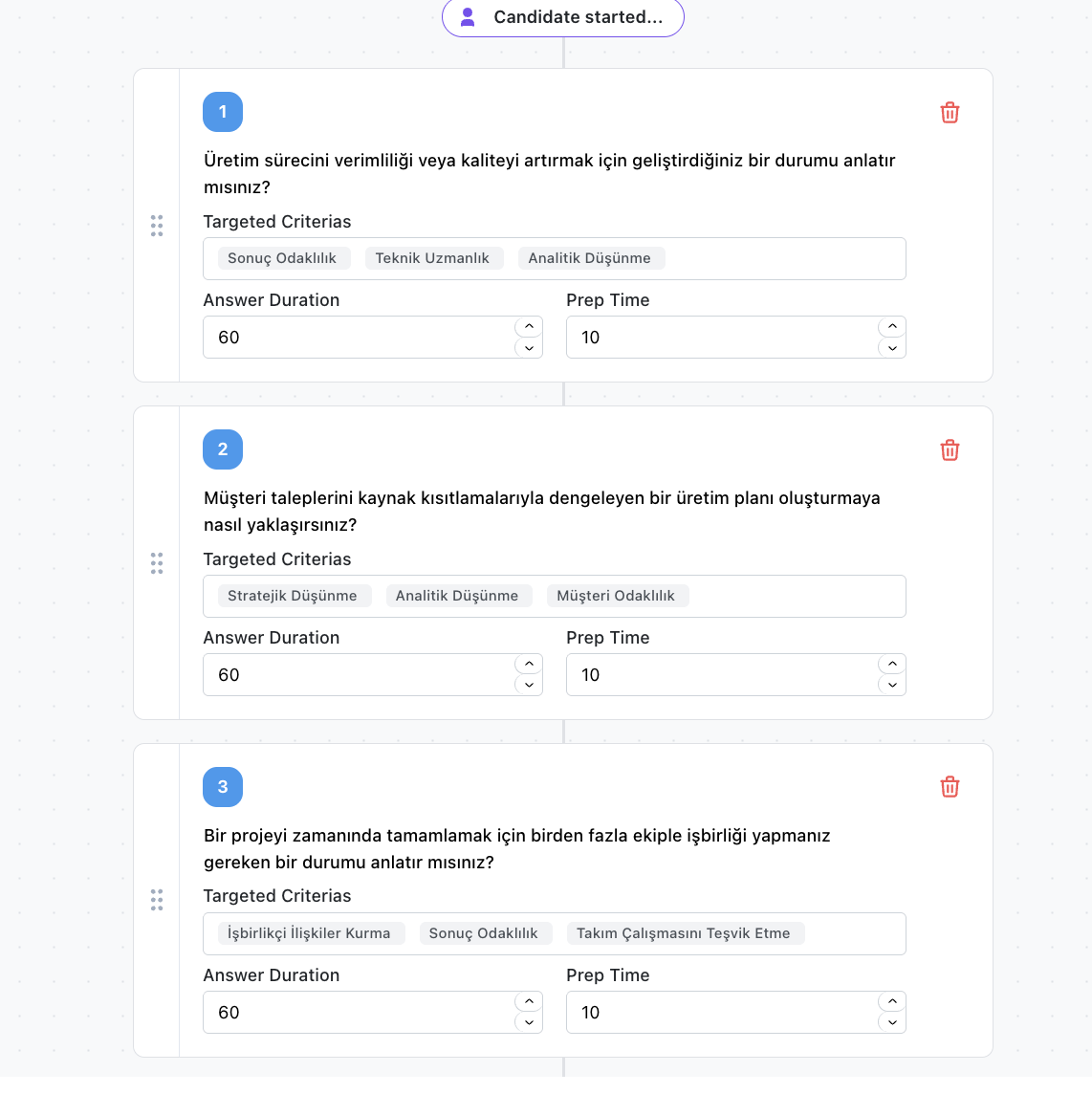 Role-Specific Questions